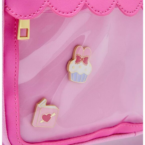 Hello Kitty Pin Collector Messenger Bag - NEW - Picture 3 of 5